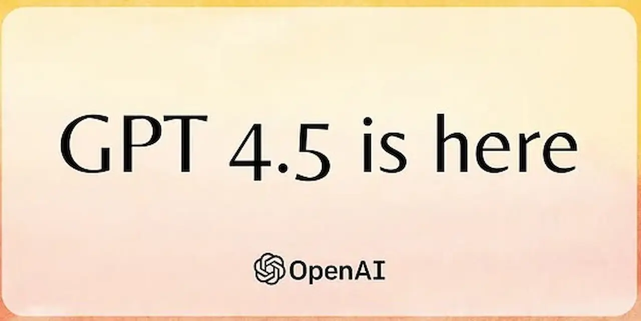 Chatgpt 4.5 d'OpenAI est arrivé