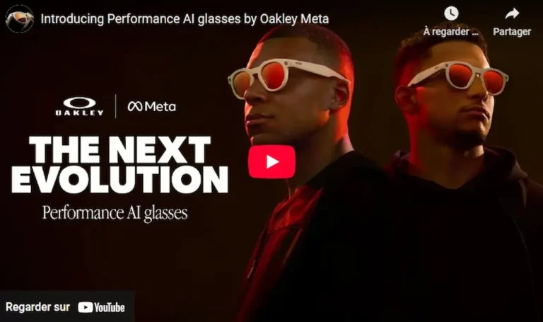 Découvrez les lunettes Oakley Meta Glasses, des lunettes AI performance conçues en collaboration avec Meta pour booster votre potentiel sportif
