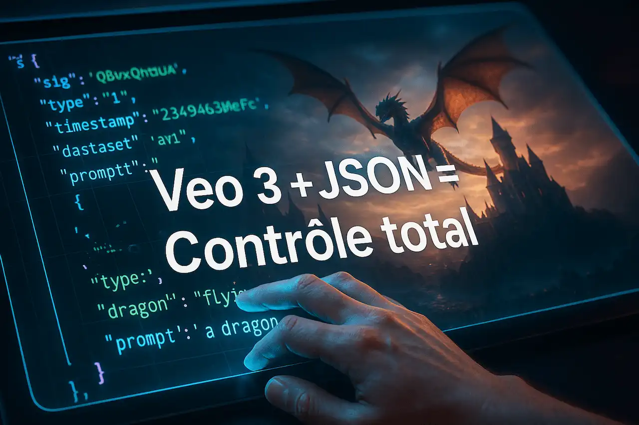 Maîtriser Veo 3 avec JSON : la précision indispensable pour les vidéos IA bluffantes