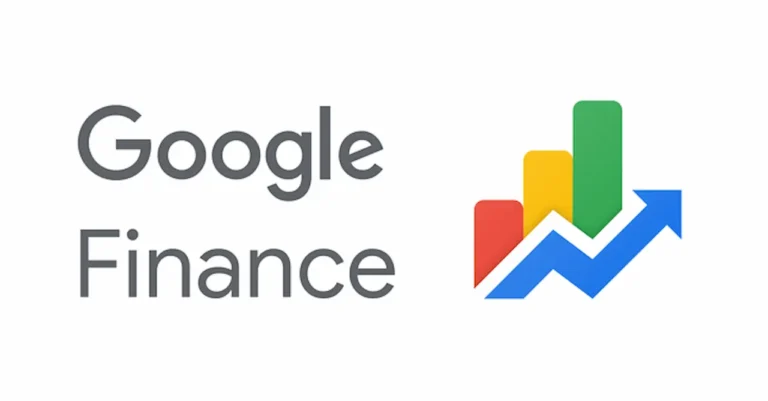 Illustration 3D d’un tableau de bord Google Finance “augmenté” par l’IA