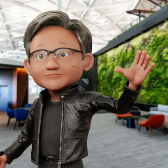 nvidia avartar 3D Jensen Huang